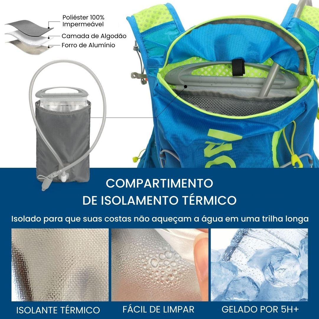 Mochila de Hidratação para Corrida 8L
