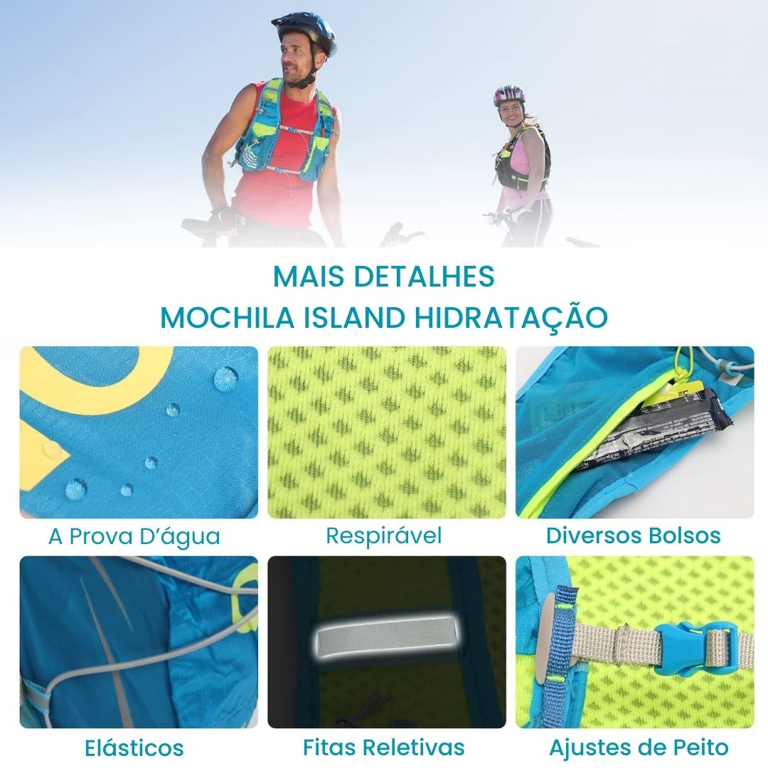 Mochila de Hidratação para Corrida 8L