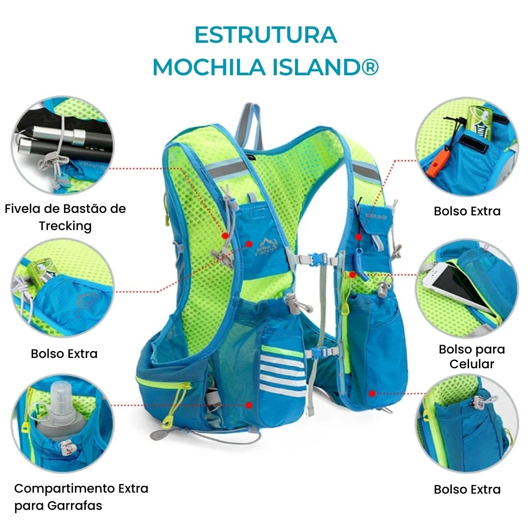 Mochila de Hidratação para Corrida 8L