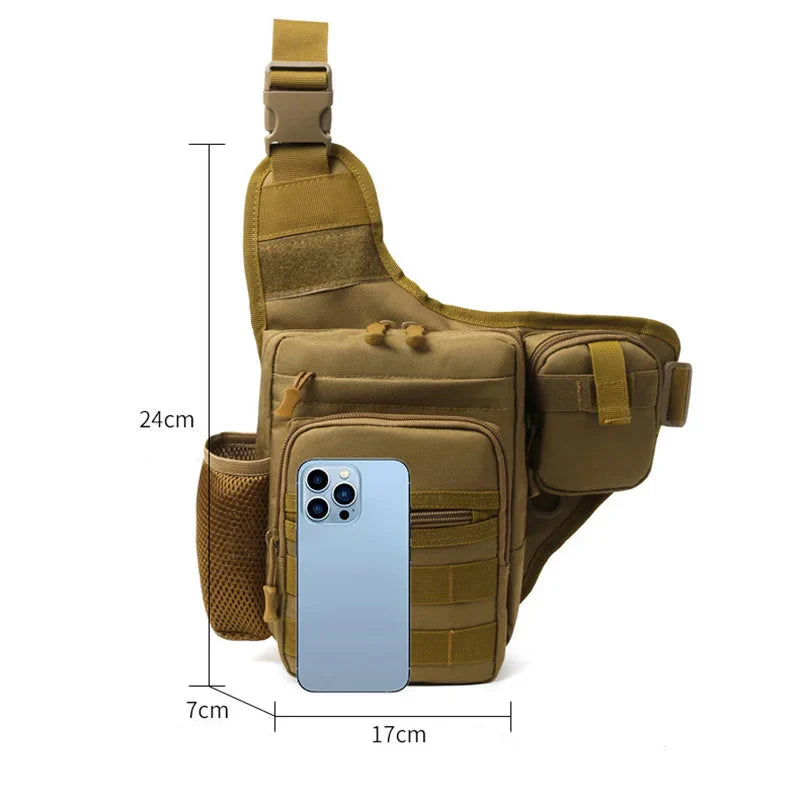 Bolsa Tática de Ombro Molle