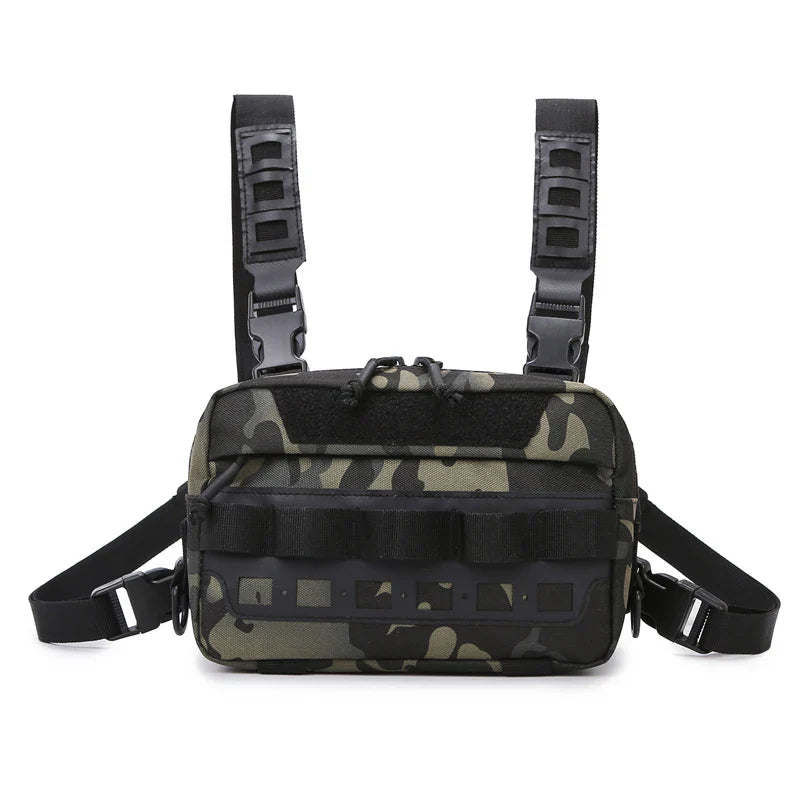 Bolsa Tática Peitoral Camuflada