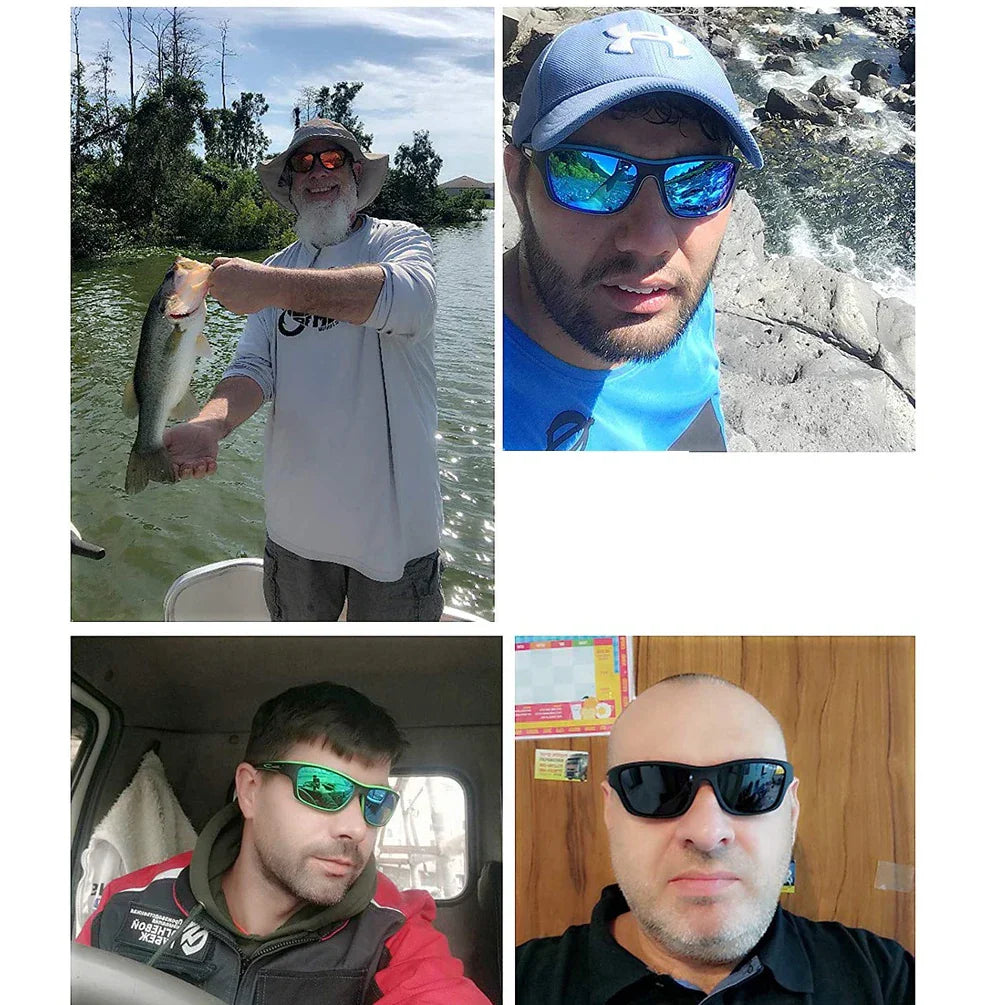 Óculos de Sol Polarizados Masculinos - Proteção UV400